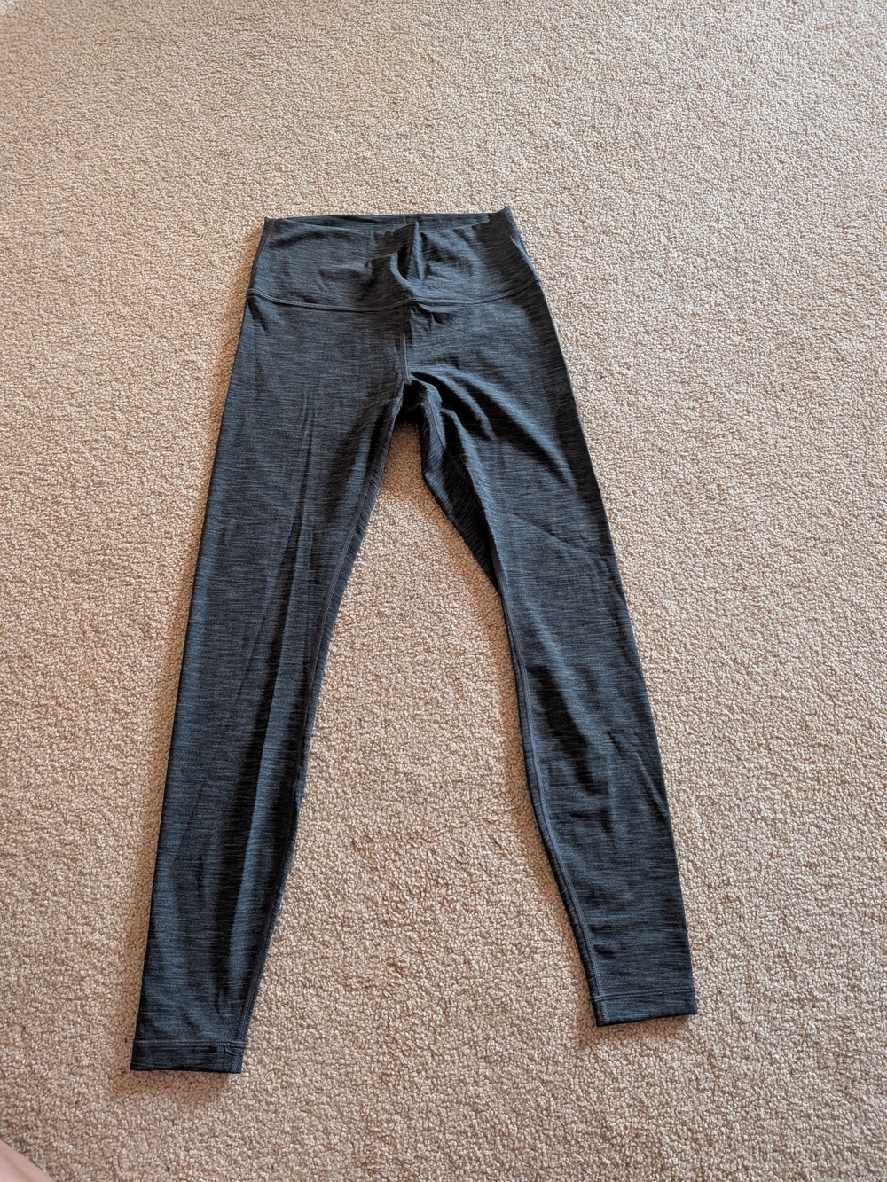 lululemon athletica Dark Gray High-Waist Leggings